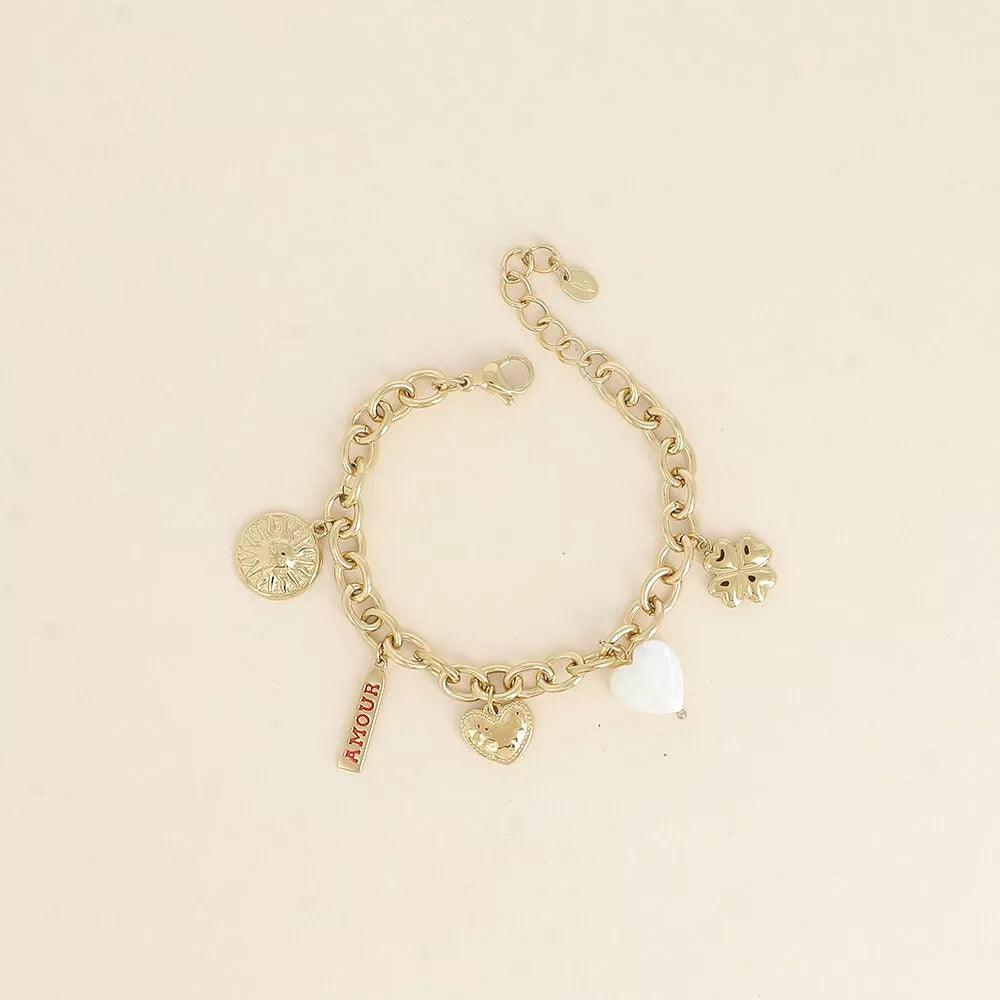 Bracelet chaîne Amour