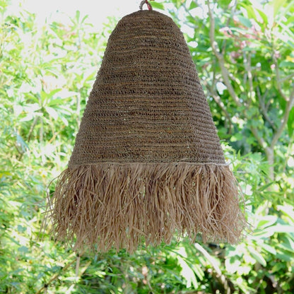 Lampe en raphia KALIMA