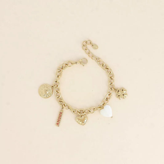 Bracelet chaîne Amour