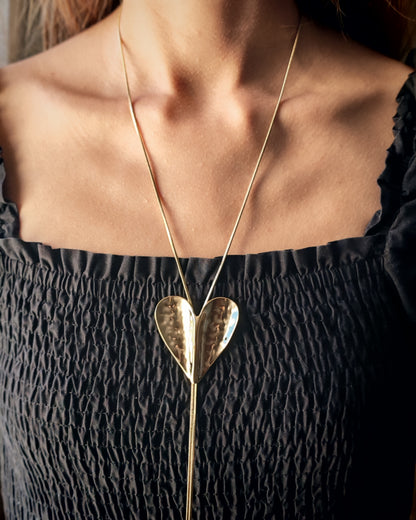 Collier grand coeur