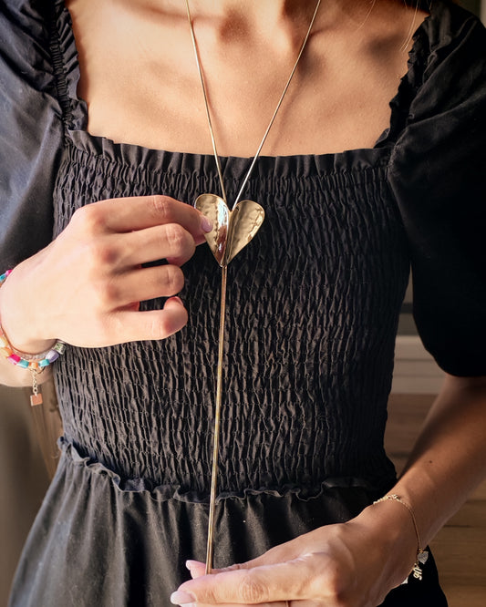 Collier grand coeur